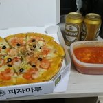 피자<b>세트</b>메뉴 한판 끝 !