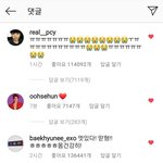 [EXO] 애들 댓글 다 너무 귀엽다ㅋㅋㅋ큐ㅠㅠㅠ