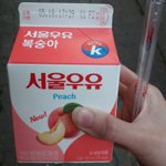 [드루와] 복숭아우유 <b>리얼</b> 후기