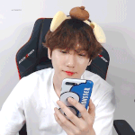[백현] 190509 배그 백현이.<b>gif</b>