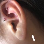 [댓글부탁해] <b>연골</b>에 피어싱했는데 살튀 ..