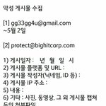 방탄 어그로 <b>도배</b>하는애야