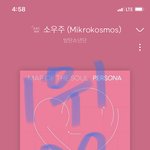 [방탄소년단] 작은시 뮤직 <b>중심</b> 1위 축하해 !