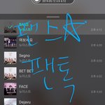 [뉴이스트] 팬스별 ~19:10 (<b>아론</b>301%/리다119%)