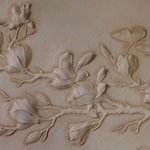 [가죽공예] 가죽<b>카빙</b>-목련 3D<b>카빙</b>