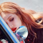 현아 레드립 <b>뷰티</b> 화보