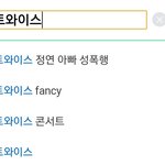 트와이스 검색하는데 왜 <b>연관</b>검색어가 이래?