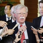 볼턴 "北탄도미사일 안보리결의 위반… 의심 여지없다"