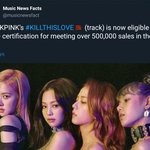 [댓글부탁해] 블랙핑크 킬 <b>디스</b> 러브 미국에서 50만 판매