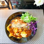 [내가한요리] 혼밥)소스 철푸덕 일본식 오므라이스