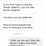 [댓글부탁해] 한국 연예인들 이목구비 <b>또렷</b>한거 성형해서 그런거야?