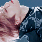 정재현 보라색 머리!!!!!!!!!!!!!!!!!