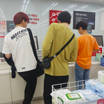 [프듀X] !!! 오늘자 한승우 손<b>동표</b> 김동빈 목격짤 !!!