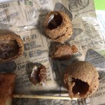 아니 치즈볼에 치즈가 없어;;;