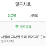 [EXO] 오 사월이 주간차트 3칸이나 <b>오름</b>
