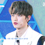 [프듀X] 염색 후 늑대미 뿜뿜하는 연습생