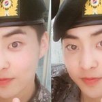 [EXO] 민석이 <b>기사</b>에 뜬 사진ㅋㅋㅋㅋ보정봐ㅋㅋㅋ