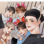 [TXT사진] <b>팬아트</b>