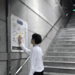 [프듀X] 대박!!!김우석 코엑스 광고인증 목격담!!!!