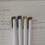 2주만에 <b>볼펜</b> 4개 다썼다