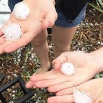 [댓글부탁해] <b>우박</b>을 온몸으로 막아낸 아기 엄마