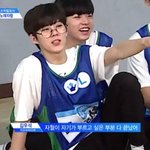 [프듀<b>X</b>] 동생들 잘 챙기는 나춘기조 리더김우석