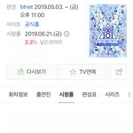[프듀X] 야 이번 프듀 시청률 비교+대중 <b>문투</b> 유입;;