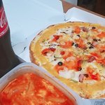피자+떡볶이 조합이 <b>진리</b>네