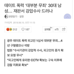현재 진행중인 <b>무죄</b> 데이트폭력사건