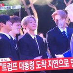 [EXO] 오 트럼ㅍ랑 <b>악수</b>ㅋㅋ