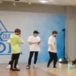 [프듀X] 김국헌 다리 깁스하고도 완벽무대한거ㅠ