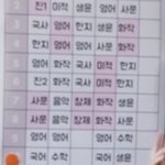 [댓글부탁해] 에이틴시간표 <b>체육</b>없네