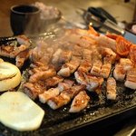삼겹살 먹어