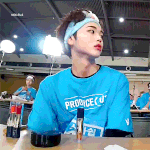 [프듀<b>X</b>] 송형준 헤어밴드 하니까 오히려