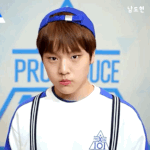 [프듀X] 프듀에서 별안간 뭐든 머리에 써보는 연습생