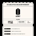 [방탄소년단] 팬클럽 <b>아미</b> <b>멤버</b><b>쉽</b> 공지 떴다