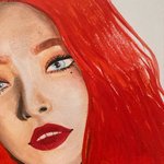 아니 손풀기로 그림그렸는데