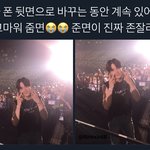 [EXO] 준면이 팬이 사진 찍을 때까지 기다려줬대ㅠㅠㅠㅠ