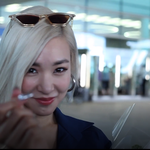 [소녀시대] 티파니 오늘 입국 너무 예삐다