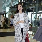 차예련 공항패션 스타일리시하넹