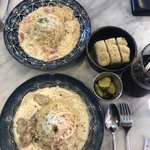 얘들아 아빠랑 <b>첫끼</b> 먹으러 왔어 맛있겠지(사진ㅇ)