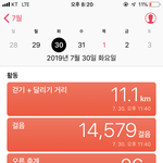 너네는 하루에 몇보정도 걷냐