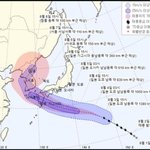 8호 태풍 프란시스코 7일 서울 관통