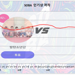 [방탄소년단] 8/3 토요일 인기상 격차 그래프 11:00 <b>PM</b>