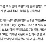 [EXO] 이<b>와중</b>에 백현, 7월 50만장 넘겼다..가온 월간 최다...