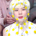 우비 필터 씌운 아이돌들