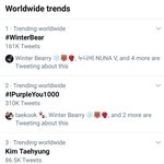 [방탄소년단] <b>보라</b>해 1000일 , 에피파니 1주년, 윈터베어 생일