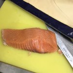 [EXO] 연어 손질중..