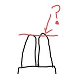 [드루와] 앉아있는데 내 무릎 <b>한쪽</b>이 더 나와있음