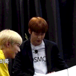 [TXT사진] 수빈이가 방탄선배를 만났을때